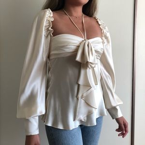 Escada silk blouse top